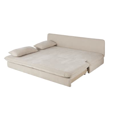 Canapé convertible CLIO beige Maisons du Monde