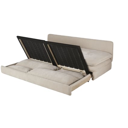 Canapé convertible CLIO beige Maisons du Monde