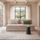 Canapé convertible CLIO beige Maisons du Monde