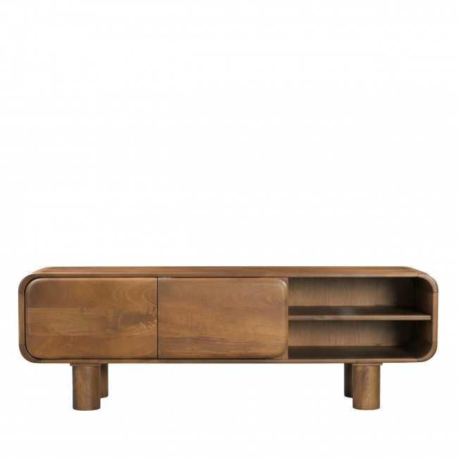 Meuble TV DRAWER Sira bois massif 140cm