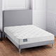 Ensemble sommier et matelas Latex DUNLOPILLO Roxane 140x190cm avec pieds — photo produit