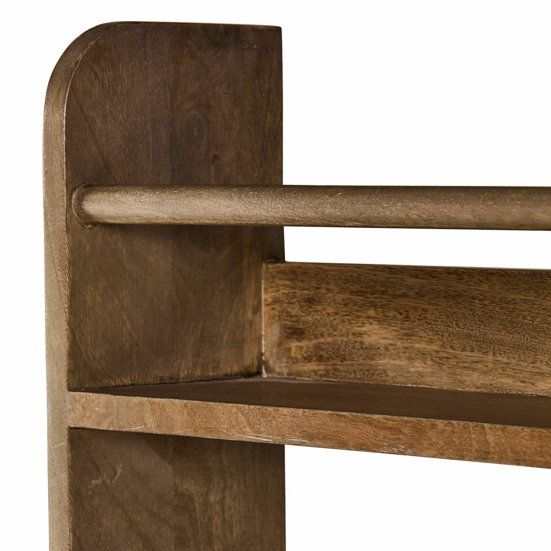 Étagère murale LOBERON Quenby en bois de manguier — photo produit