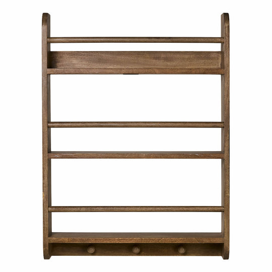 Étagère murale LOBERON Quenby en bois de manguier — photo produit
