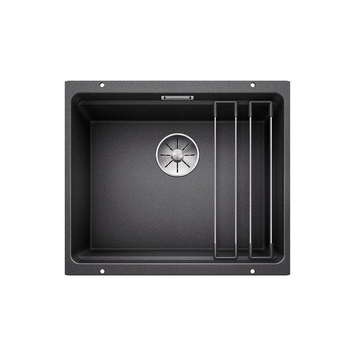 Evier BLANCO Etagon 500-U en granit anthracite 53x46 cm