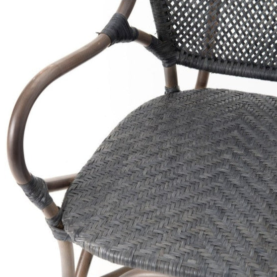 Lot de 4 fauteuils BISTROT noir