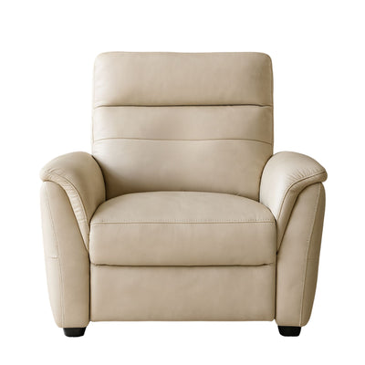 Fauteuil  de relaxation électrique LES TENDANCES en nubuck Valenza