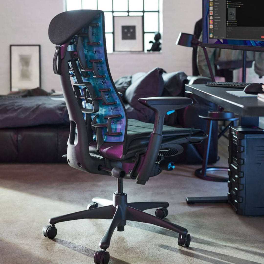 Fauteuil gaming HERMAN MILLER Embody Cyan