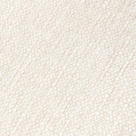 Fauteuil WESTWING Sofia en tissu blanc crème