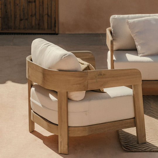 Fauteuil de jardin SKLUM Uleno en bois d'acacia — photo produit