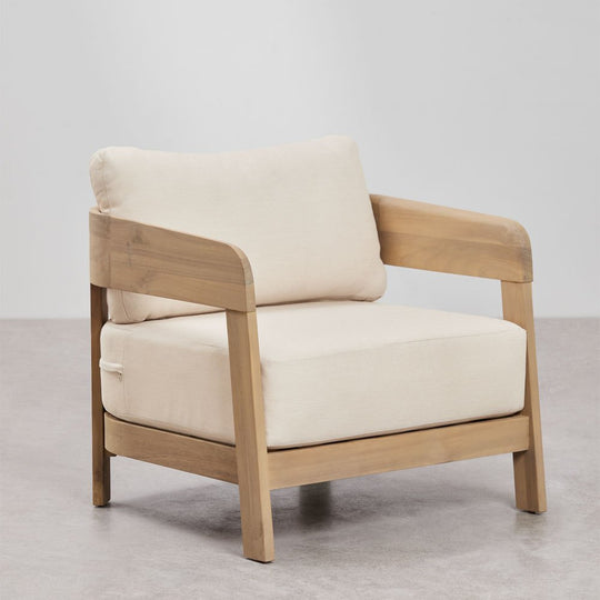 Fauteuil de jardin SKLUM Uleno en bois d'acacia — photo produit