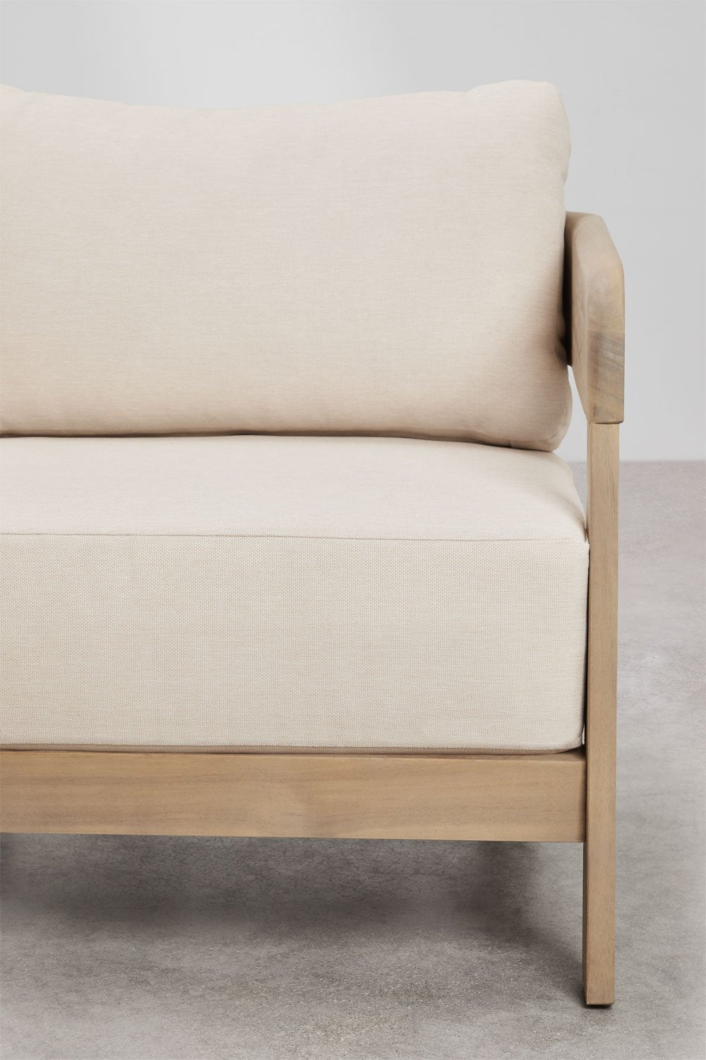 Fauteuil de jardin SKLUM Uleno en bois d'acacia — photo produit