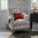 Fauteuil LOBERON Fallowmere Toile de Jouy Noir/Blanc — photo produit