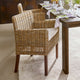 Lot de 4 fauteuil LOBERON Forêt Douce en rotin tressé — photo produit