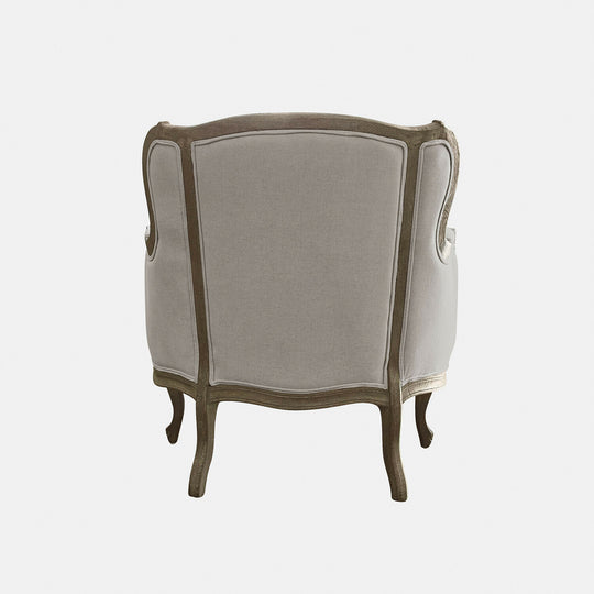 Fauteuil LOBERON Kingswinford gris en bois — photo produit