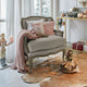 Fauteuil LOBERON Kingswinford gris en bois — photo produit