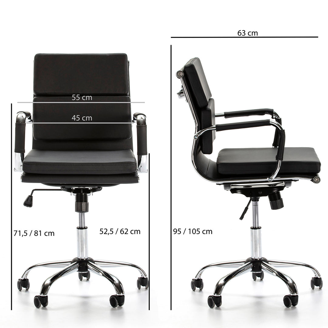 Fauteuil de bureau noir