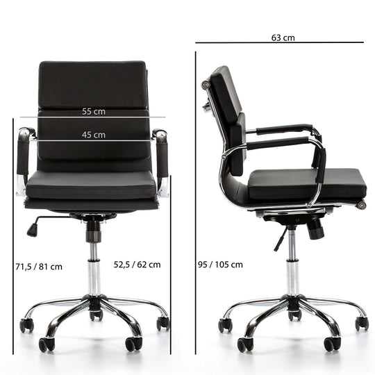 Fauteuil de bureau noir