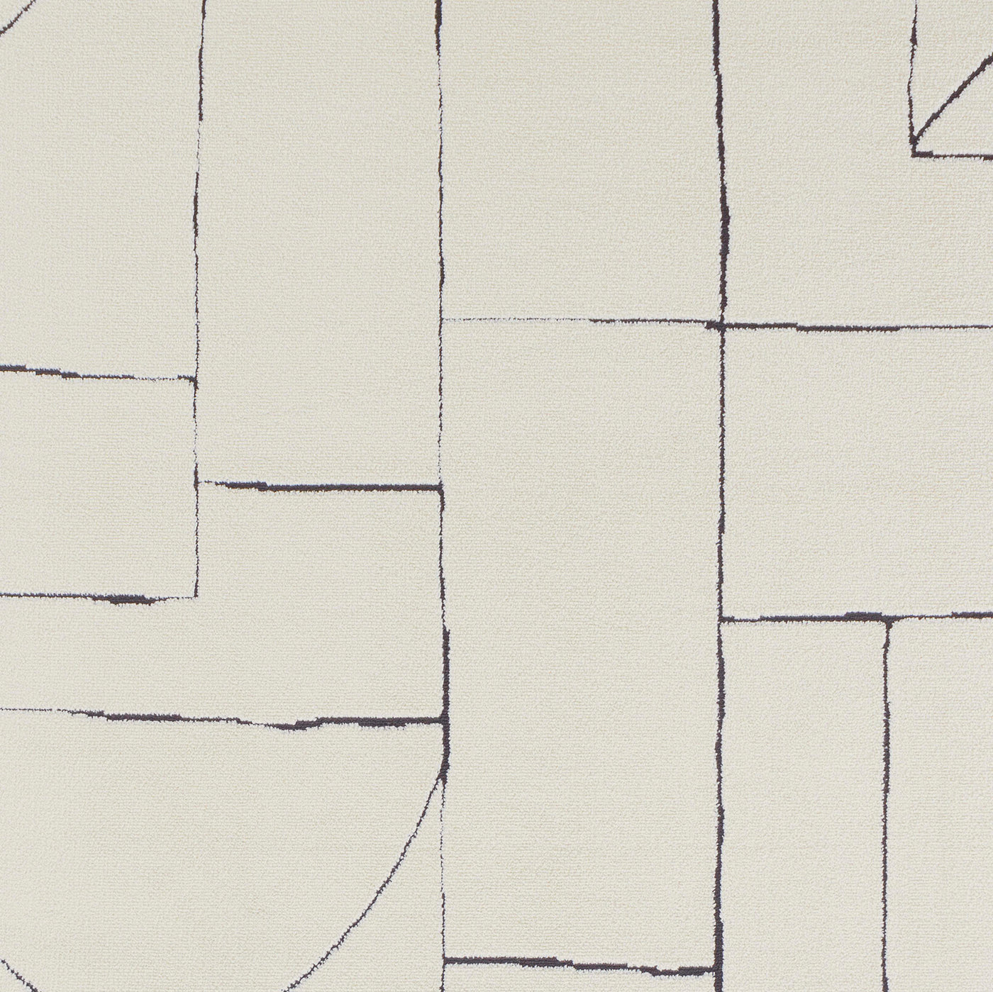 Tapis Scandinave Moderne Ivoire/Gris Bari