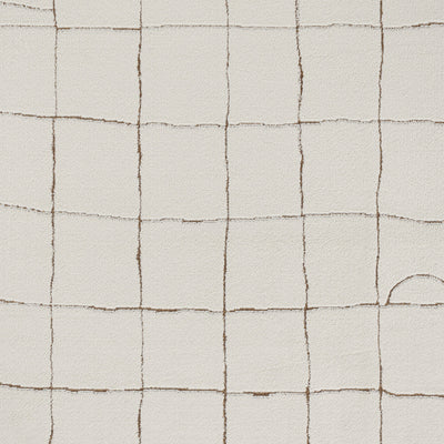 Tapis Scandinave Moderne Ivoire/Terracotta Inchon