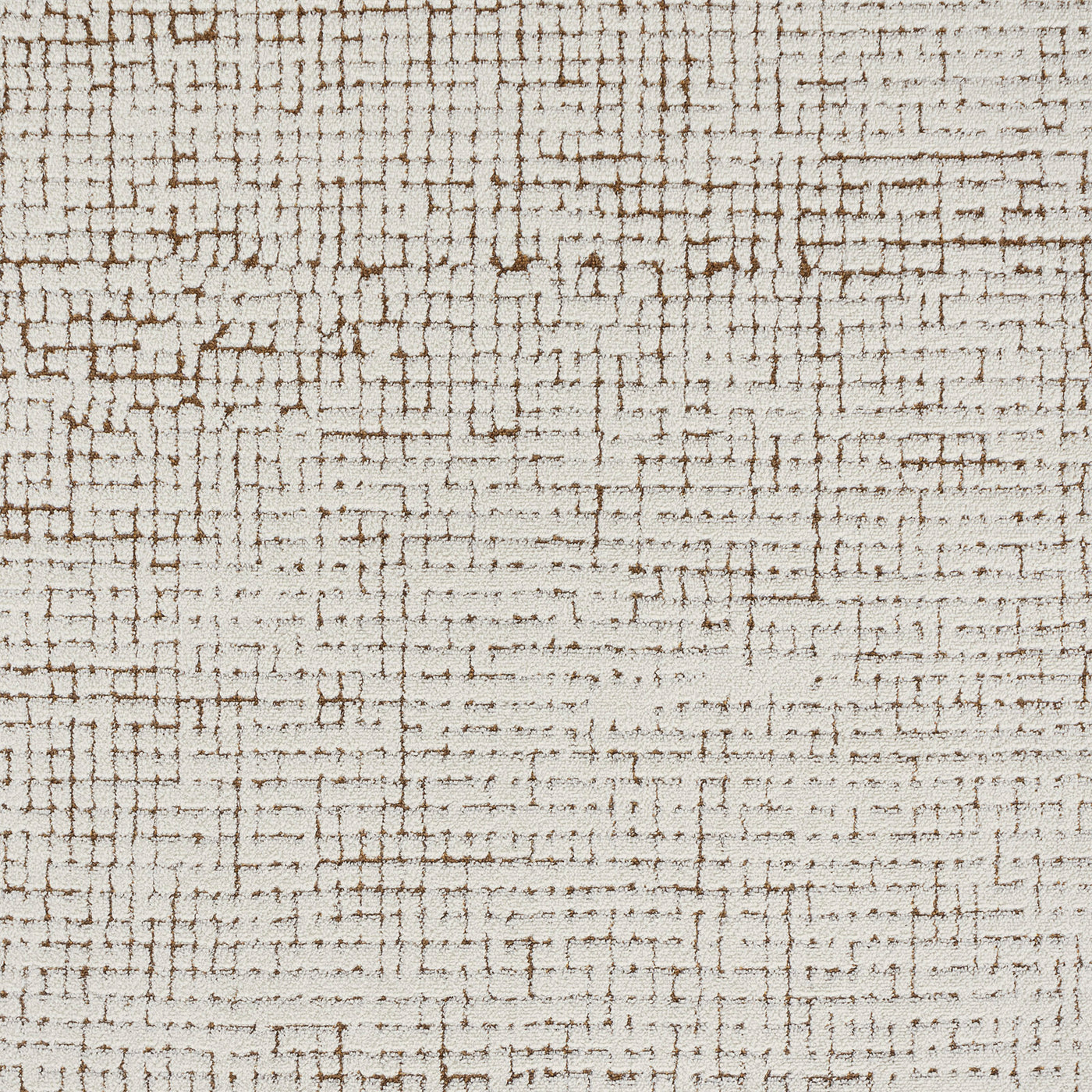 Tapis Scandinave Moderne Ivoire/Terracotta Cagliari