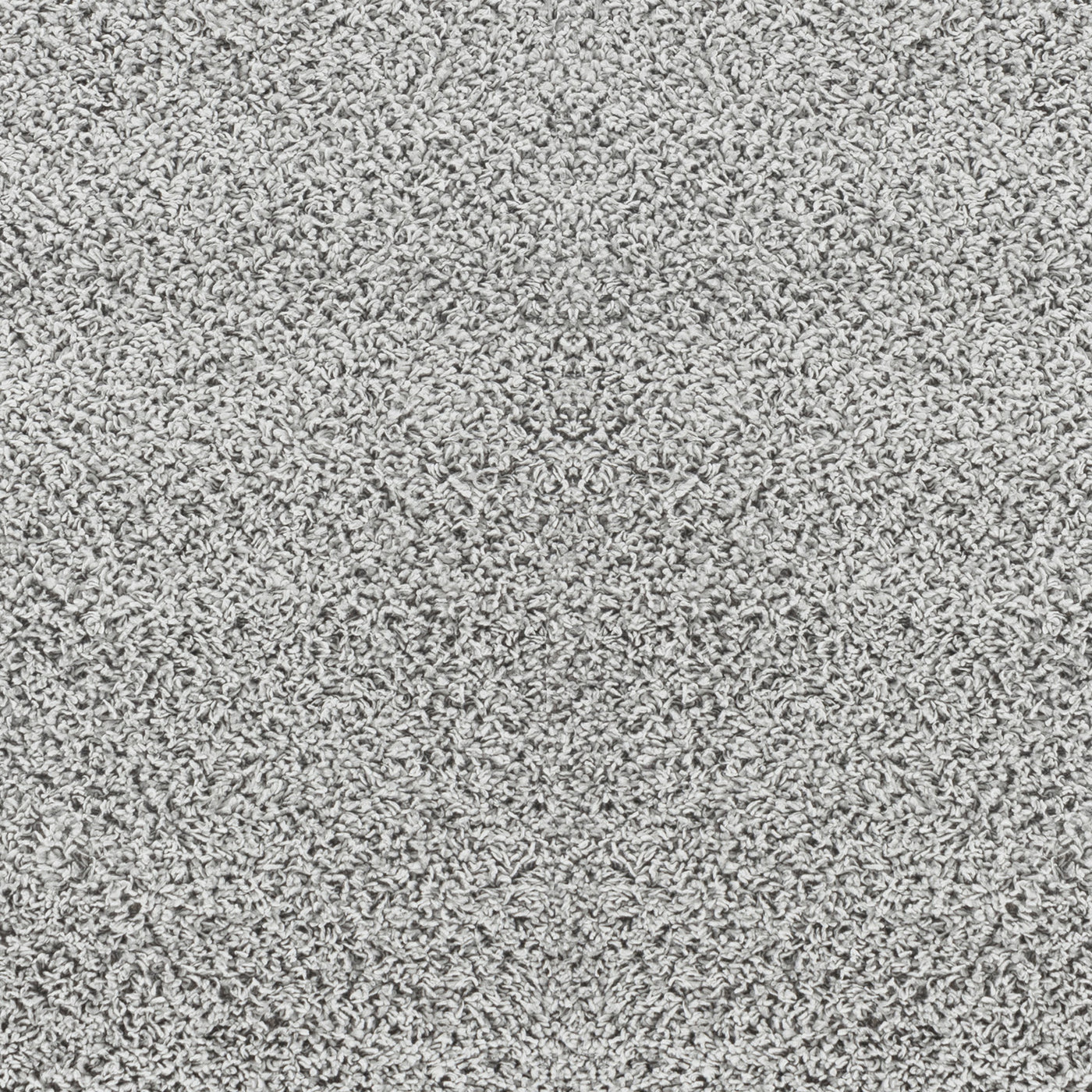 Tapis Rond Shaggy Moderne Gris Rond Boracay