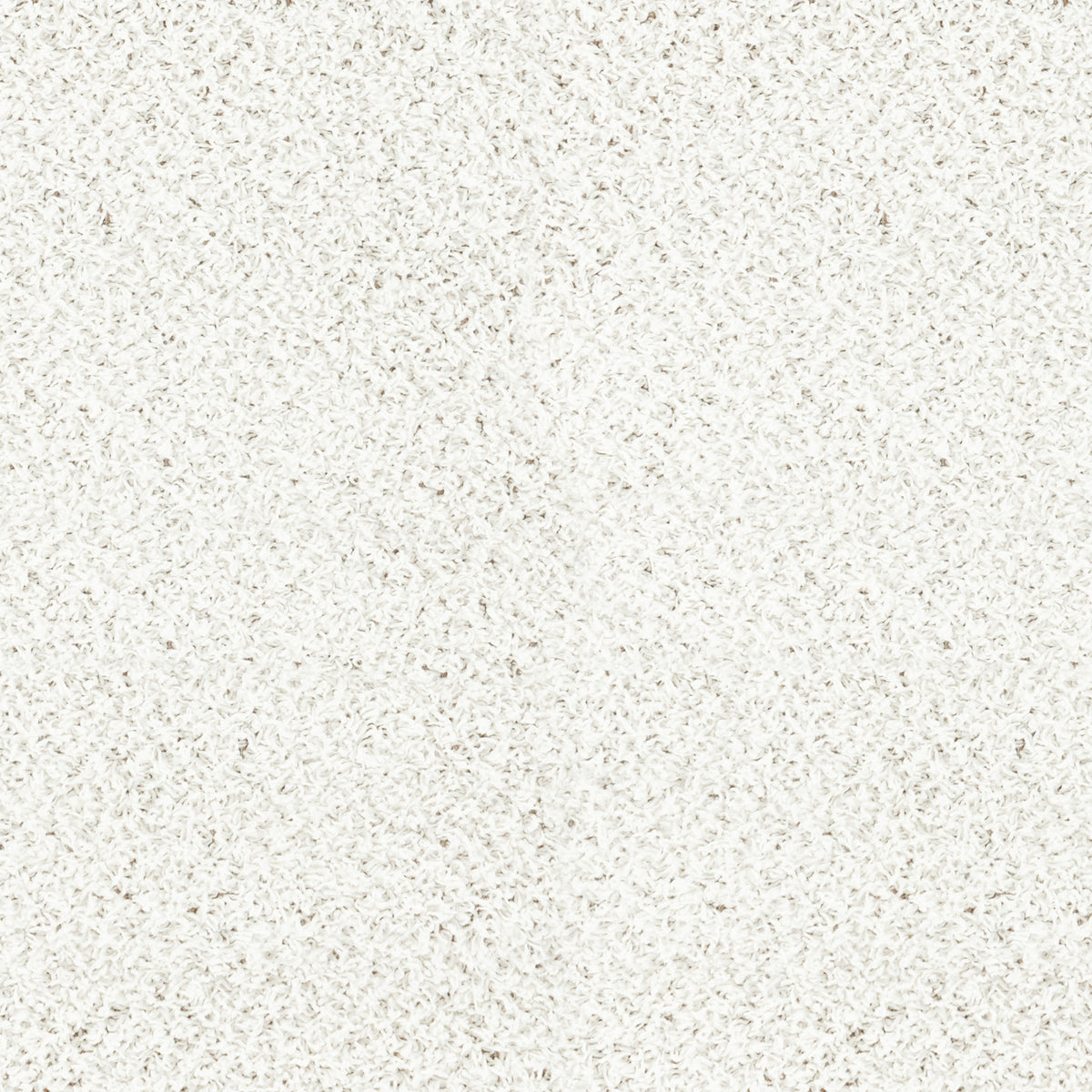 Tapis rond SURYA Boracay shaggy uni, poils longs blancs, vue 8