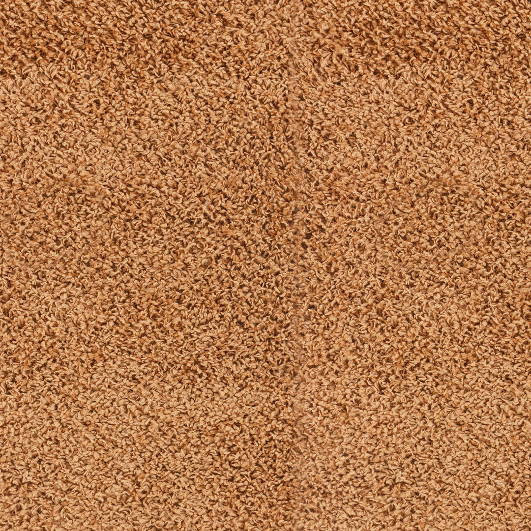 Tapis Shaggy Moderne Terracotta Boracay