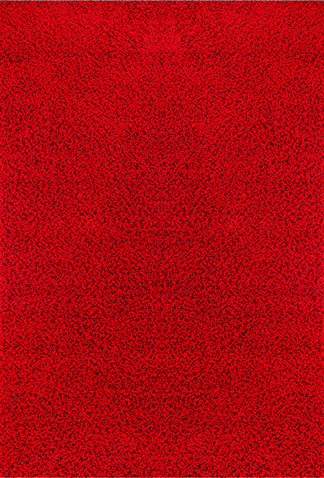 Tapis Shaggy Moderne Rouge Boracay