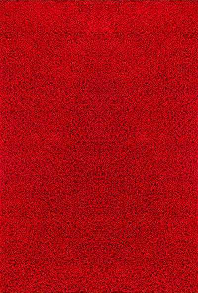 Tapis Shaggy Moderne Rouge Boracay