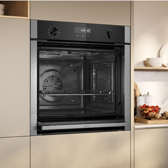 Four encastrable NEFF B5ACH7AN3F 60x60cm – Slide & Hide® – Pyrolyse – 71 L – Inox