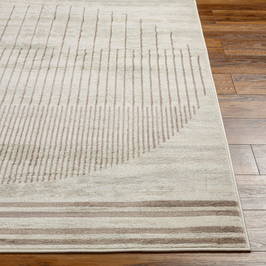 Tapis Scandinave Moderne Brun/Ivoire Santiago