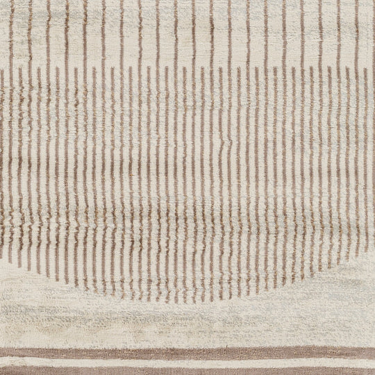 Tapis Scandinave Moderne Brun/Ivoire Santiago