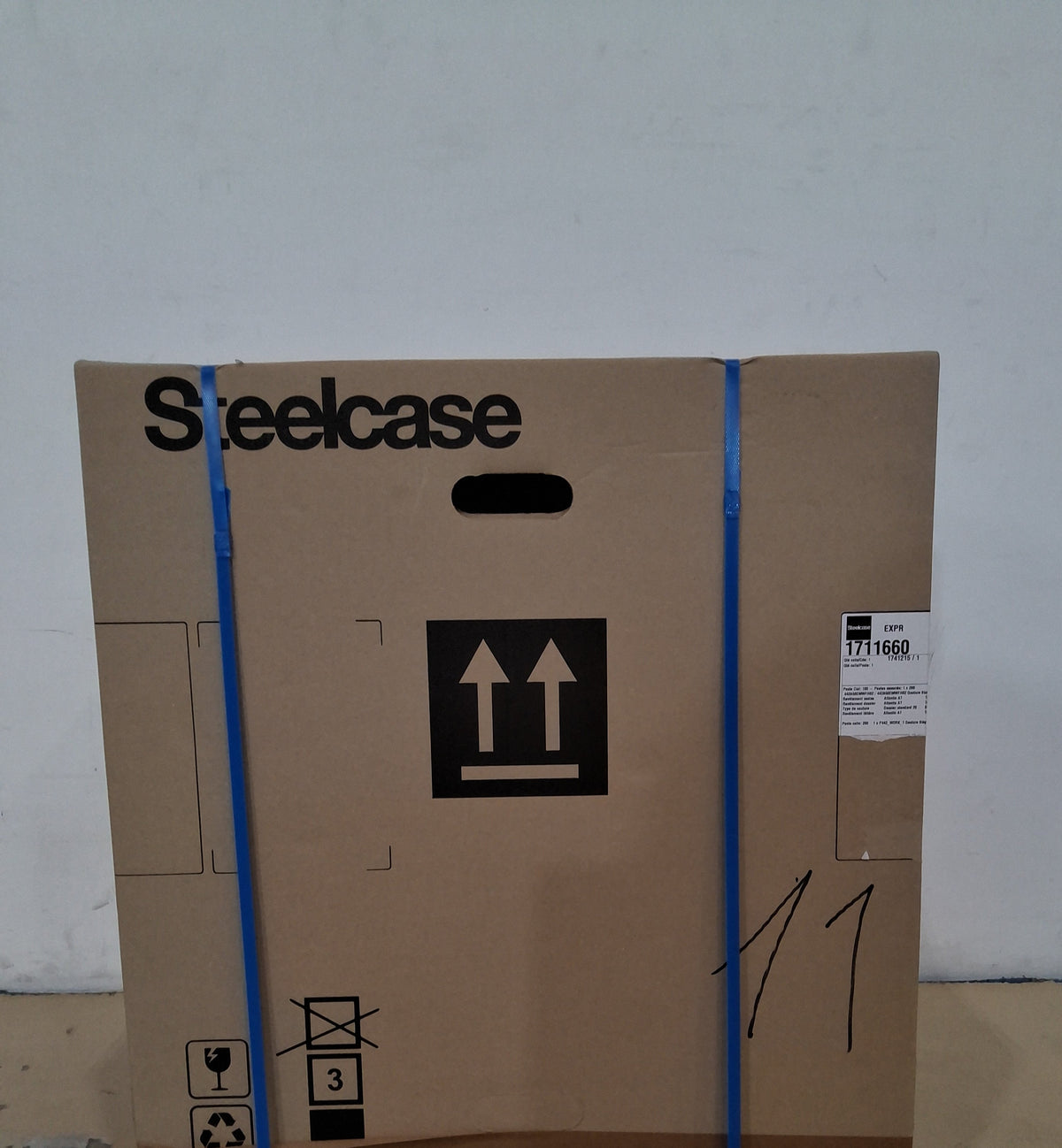 Siège de bureau ergonomique STEELCASE Gesture avec têtières — photo produit