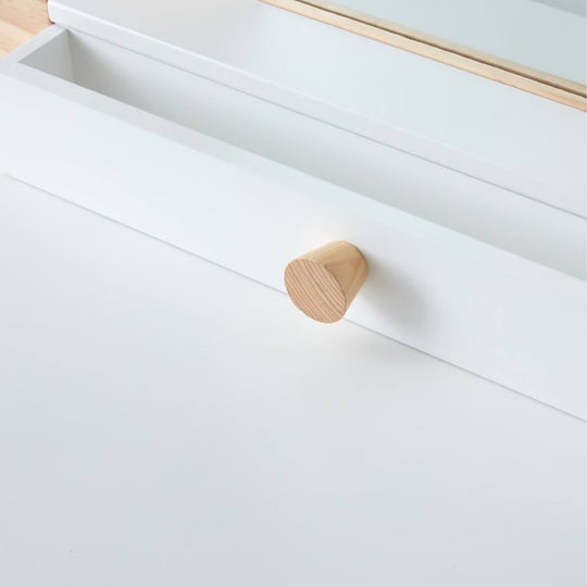 Grande coiffeuse VERTBAUDET Suzie blanc/bois