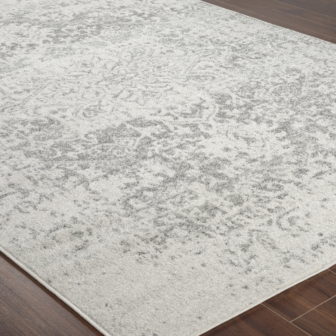 Tapis Oval Vintage Oriental Gris/Blanc Syracusa