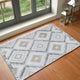 Tapis Scandinave Bohème Gris/Beige Bogor