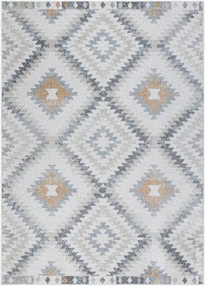 Tapis Scandinave Bohème Gris/Beige Bogor