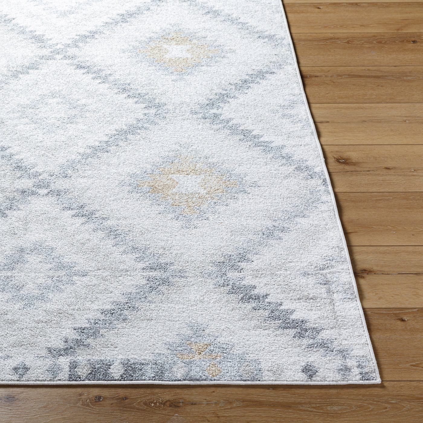 Tapis Scandinave Bohème Gris/Beige Bogor