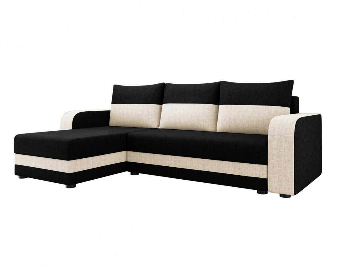 Canapé d'angle réversible Harvey 4 places convertible Bestmobilier