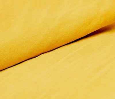 Housse de couette en lin 240x220cm Jaune Moutarde
