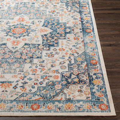 ARVADA Tapis d'Extérieur/Intérieur Bleu/Beige 160x213