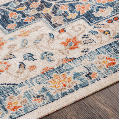 ARVADA Tapis d'Extérieur/Intérieur Bleu/Beige 160x213