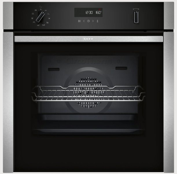 Four encastrable NEFF B5ACH7AN3F 60x60cm – Slide & Hide® – Pyrolyse – 71 L – Inox