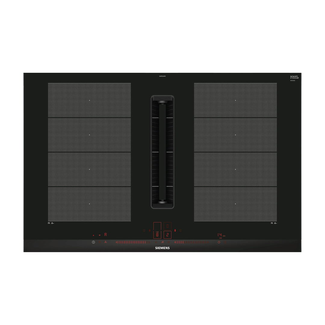 Plaque induction aspirante SIEMENS iQ700 EX875LX67E 80 cm — photo produit
