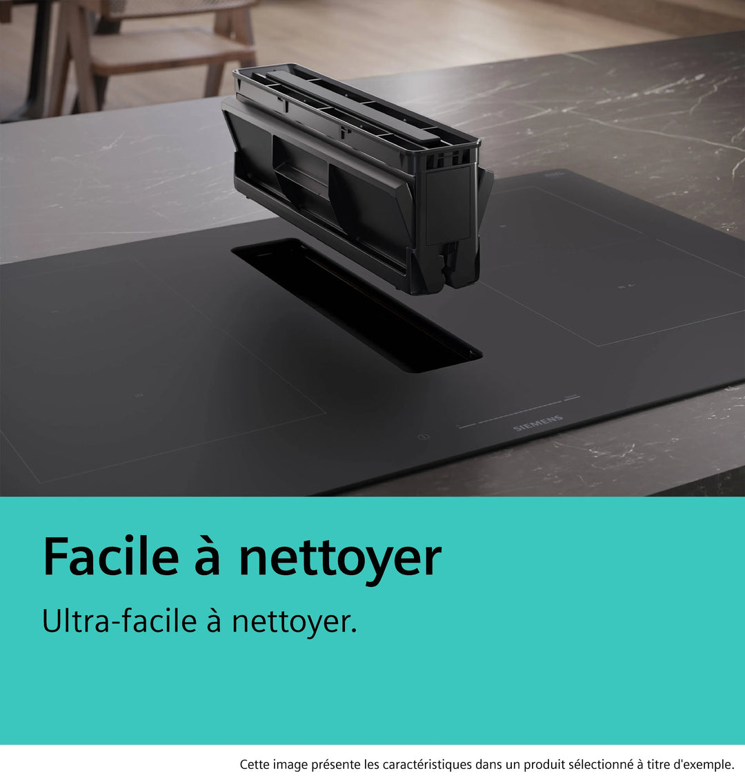 Plaque induction aspirante SIEMENS iQ700 EX875LX67E 80 cm — photo produit