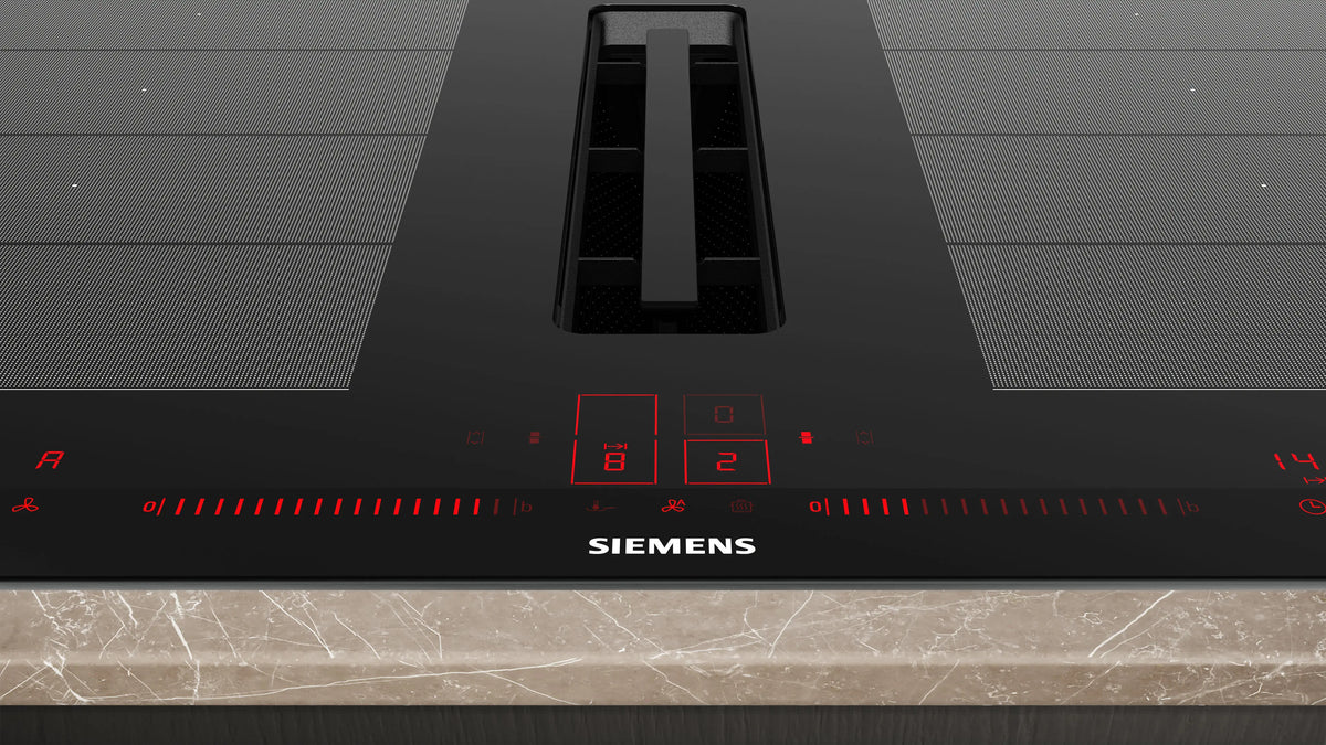 Plaque induction aspirante SIEMENS iQ700 EX875LX67E 80 cm — photo produit