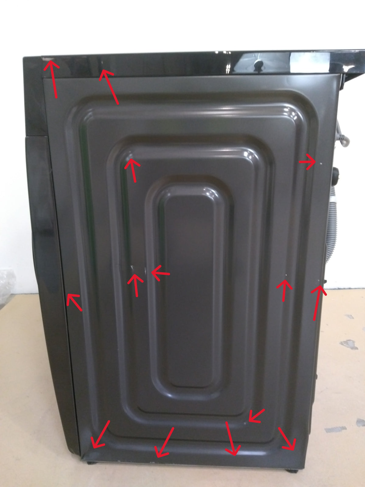 Lave-linge hublot SAMSUNG WW90CGC04DAB 9kg Noir — photo produit