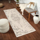 Tapis de Couloir Vintage Oriental Ivoire/Gris Otsu