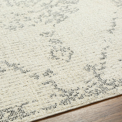 Tapis de Couloir Vintage Oriental Ivoire/Gris Otsu