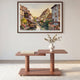 Table basse carrée CASANOVA Liro terracotta en pierre frittée — photo produit